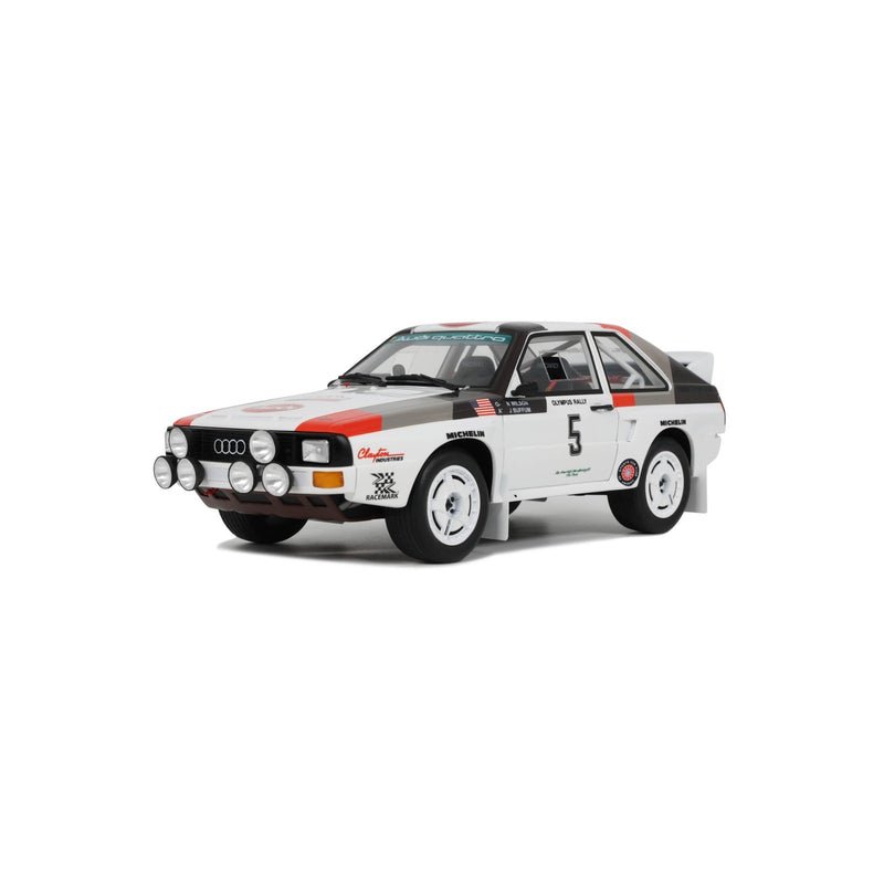 Audi Sport Quattro Olympus Rally 1986 J. Buffum - N. Wilson 1:18 - 89401