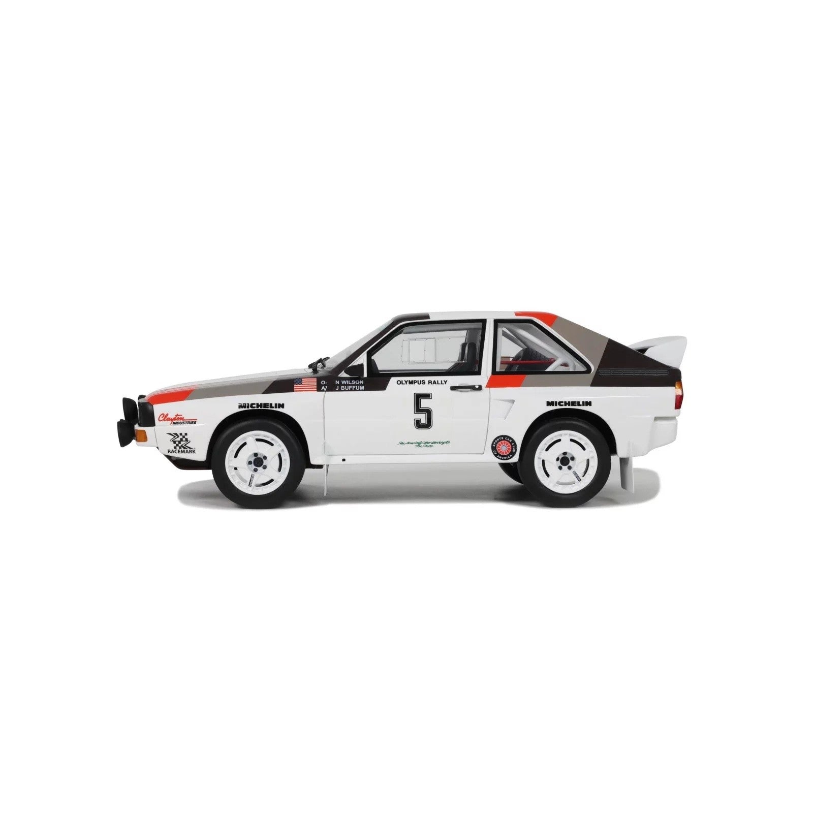 Audi Sport Quattro Olympus Rally 1986 J. Buffum - N. Wilson 1:18 - 89402