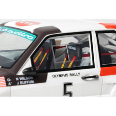 Audi Sport Quattro Olympus Rally 1986 J. Buffum - N. Wilson 1:18 - 89408