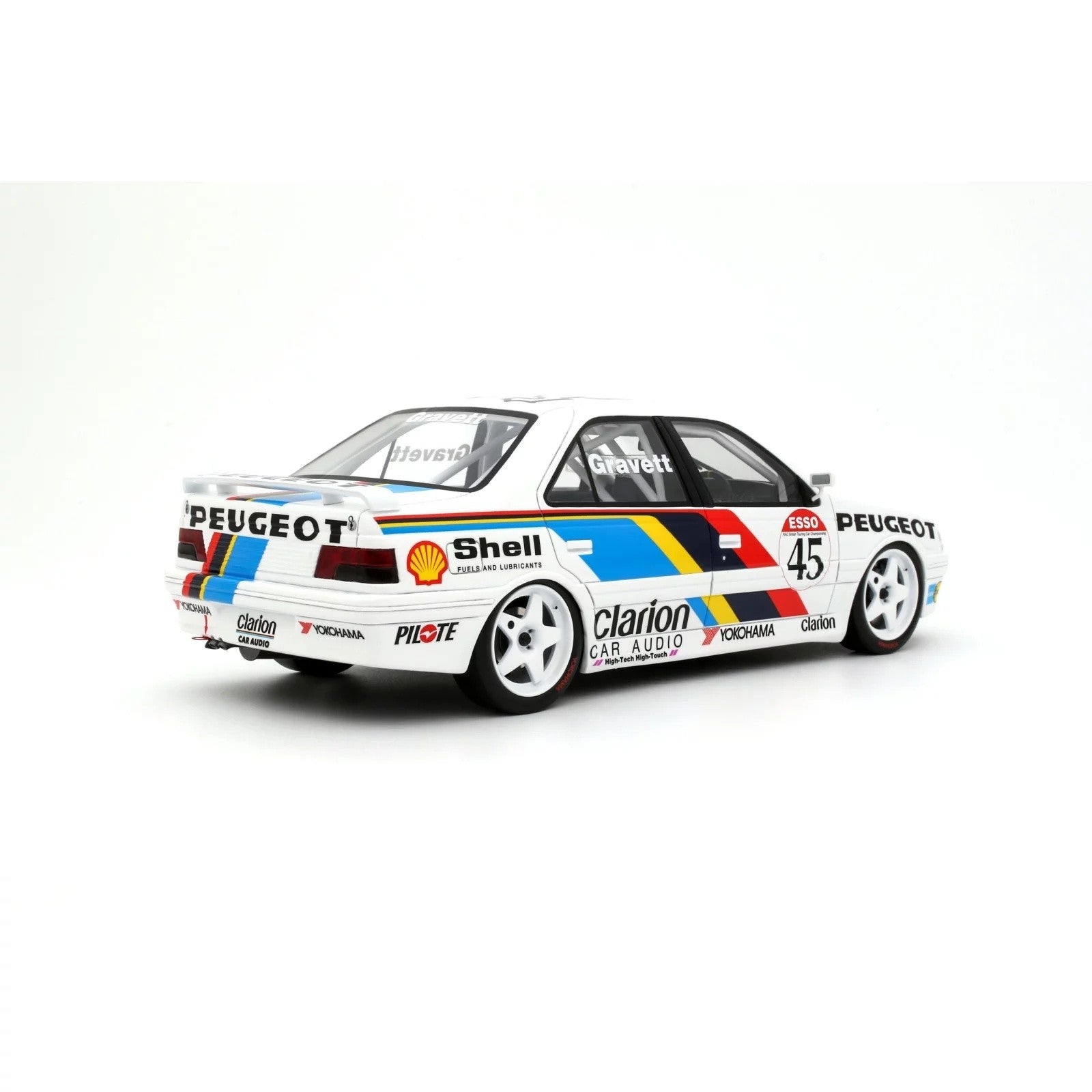 Peugeot 405 MI16 BTCC Talbot Sport 1992 Robb Gravett 1:18 - 89431