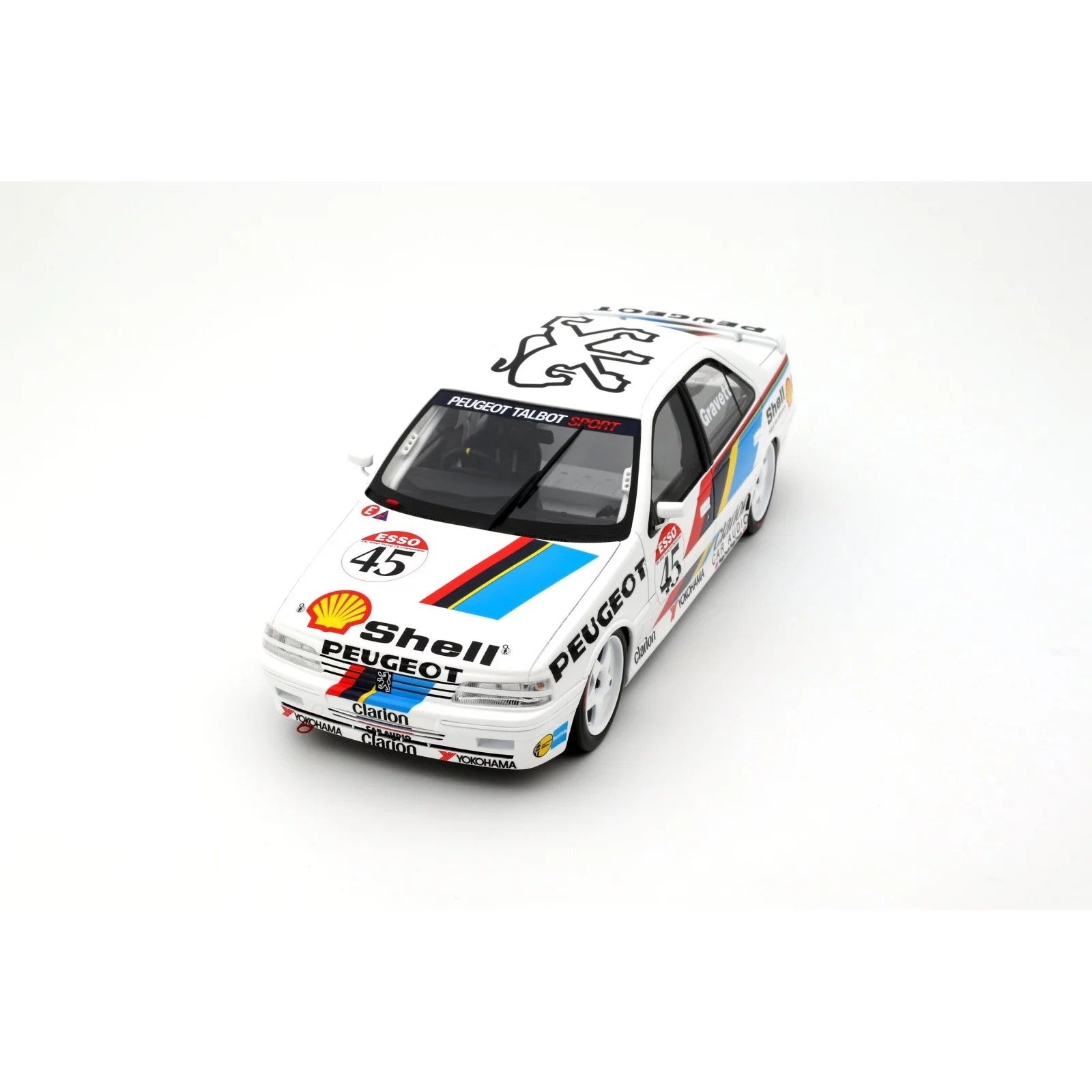 Peugeot 405 MI16 BTCC Talbot Sport 1992 Robb Gravett 1:18 - 89435