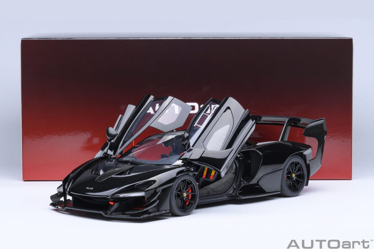 McLaren Senna GTR (Onyx Black) 1:18-10