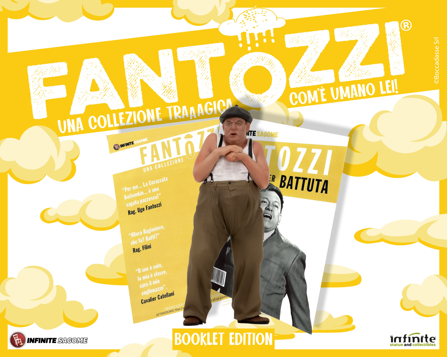 Fantozzi Fantozzi Com'è Umano Lei infinite sagome 10cm-h - 89509