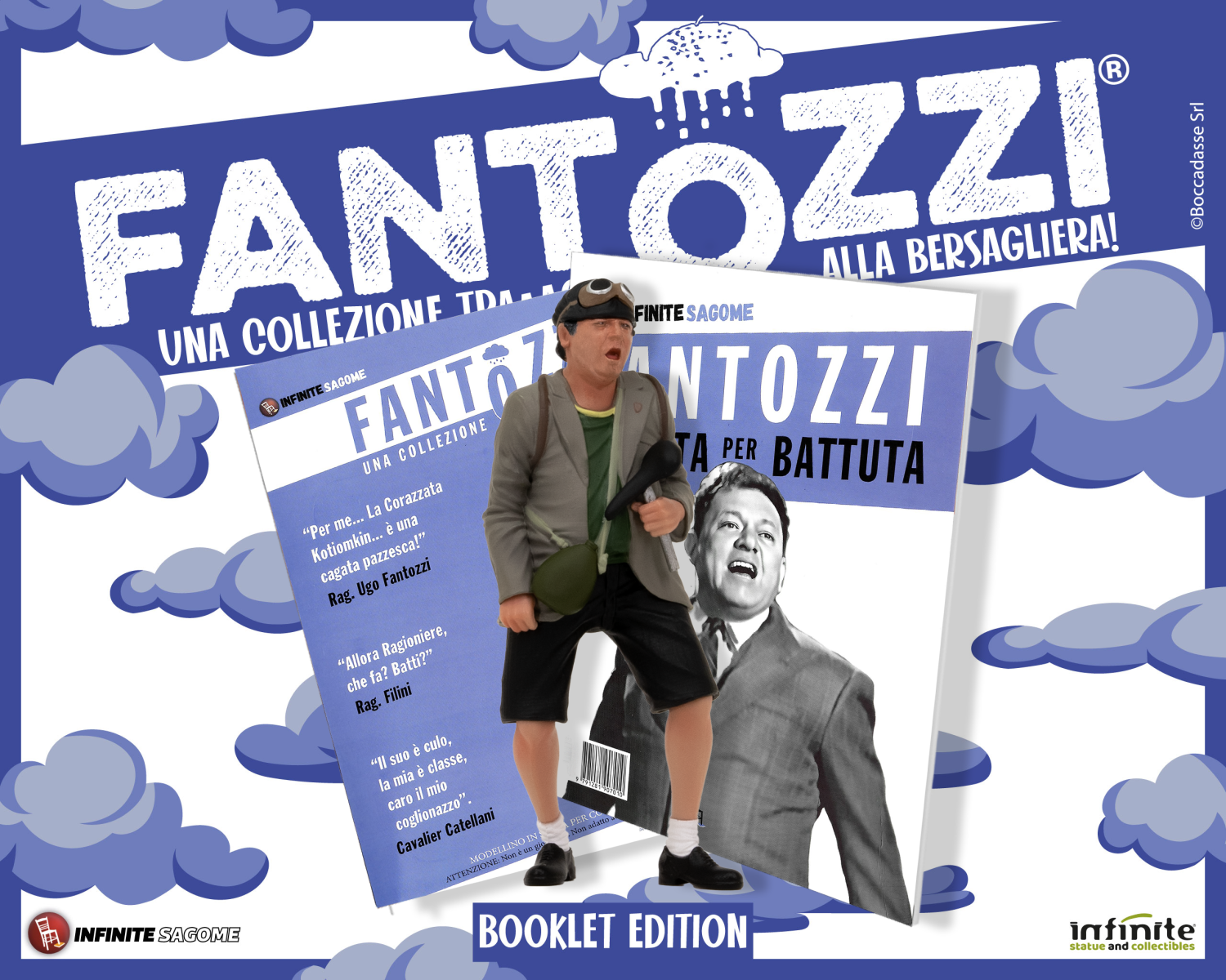 Fantozzi Fantozzi "Alla Bersagliera" infinite sagome 10cm-h - 89524