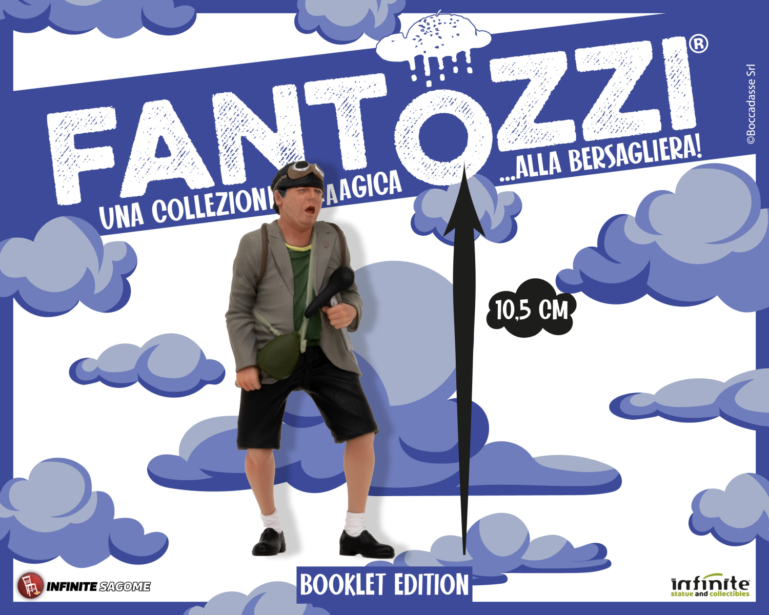 Fantozzi Fantozzi "Alla Bersagliera" infinite sagome 10cm-h - 89528