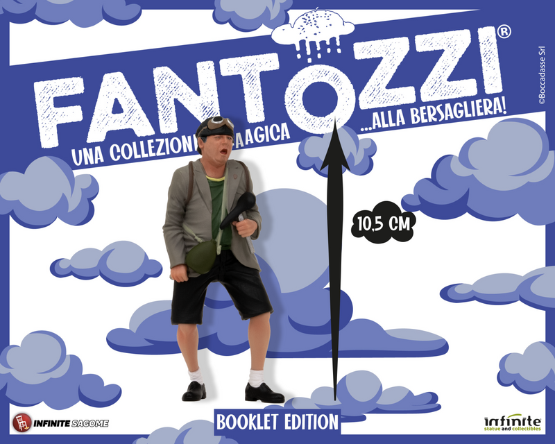Fantozzi Fantozzi "Alla Bersagliera" infinite sagome 10cm-h - 89528