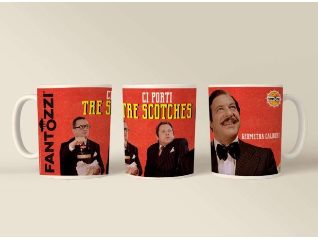 Fantozzi Tazza "Tre Scotches" Mug - 89543