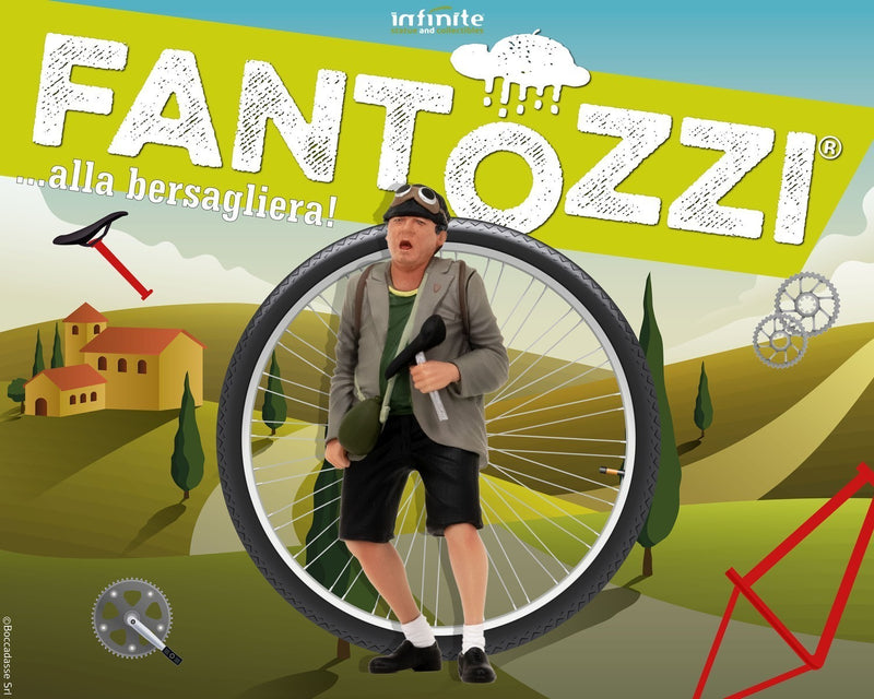 Fantozzi "Fantozzi …alla bersagliera" pvc mini figure 10cm-h - 89553