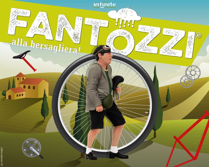 Fantozzi "Fantozzi …alla bersagliera" pvc mini figure 10cm-h - 89554