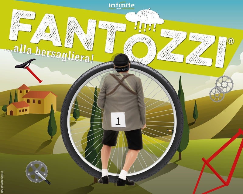 Fantozzi "Fantozzi …alla bersagliera" pvc mini figure 10cm-h - 89555