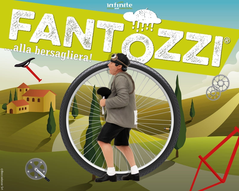 Fantozzi "Fantozzi …alla bersagliera" pvc mini figure 10cm-h - 89556