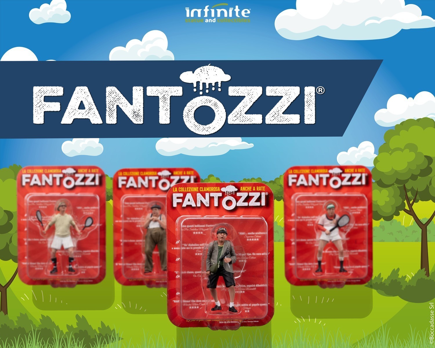 Fantozzi "Fantozzi …alla bersagliera" pvc mini figure 10cm-h - 89561