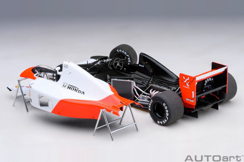 Mclaren Honda MP4/6 F1 2.nd Japanese GP 1991 Ayrton Senna 1:18 - 89604