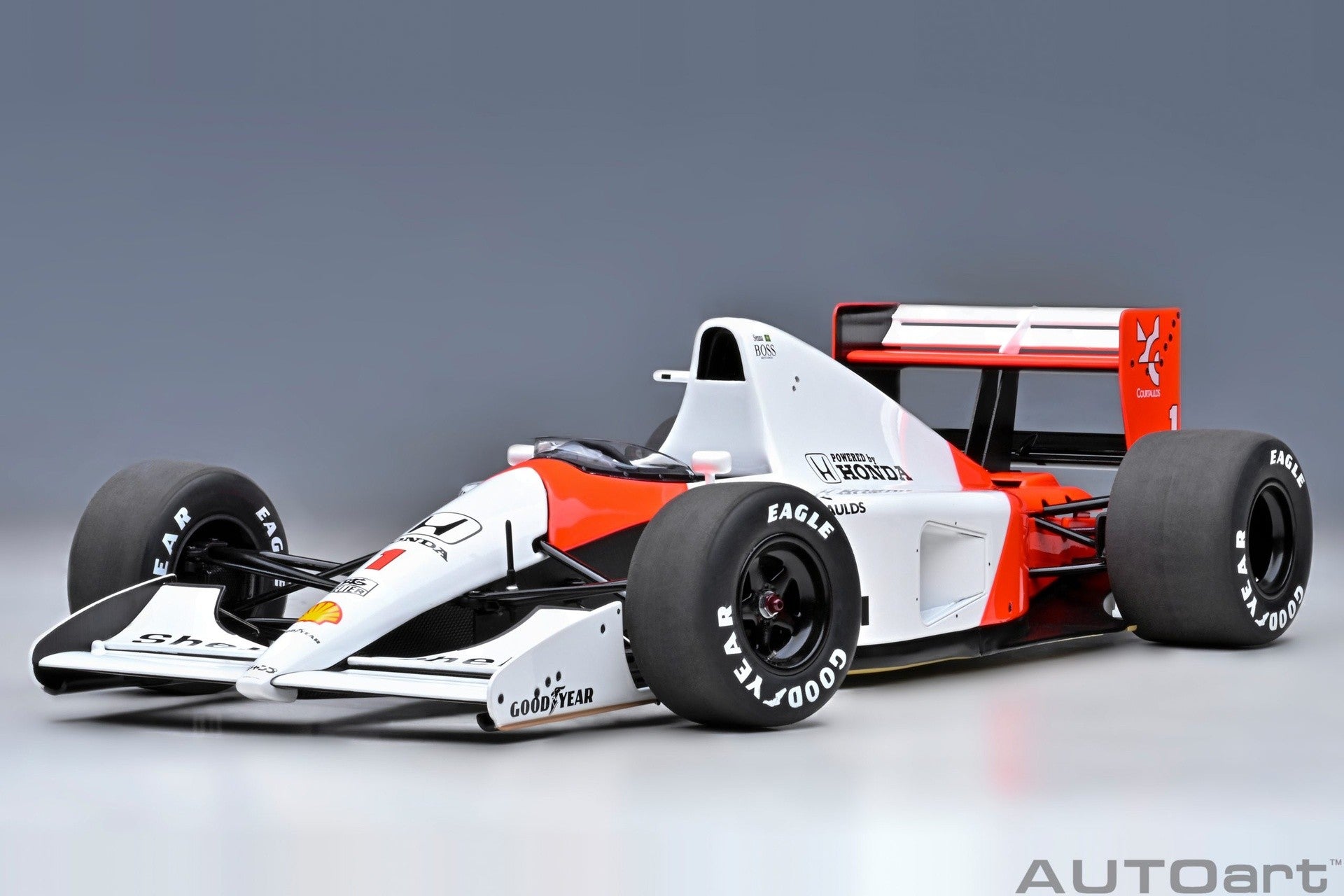 Mclaren Honda MP4/6 F1 2.nd Japanese GP 1991 Ayrton Senna 1:18 - 89605