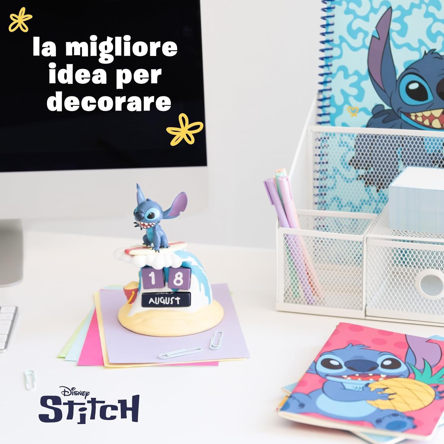 Lilo & Stitch 3D Calendario Perpetuo da Scrivania - 89612