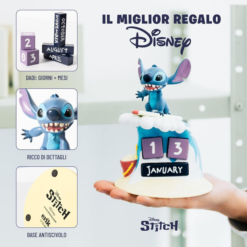 Lilo & Stitch 3D Calendario Perpetuo da Scrivania - 89614