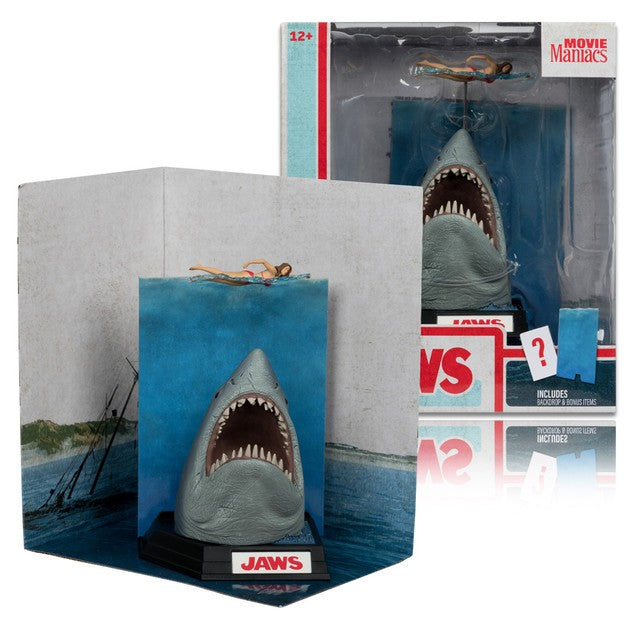 Lo Squalo Movie Maniacs Jaws 50th Anniversary Limited Edition Figure - 89619