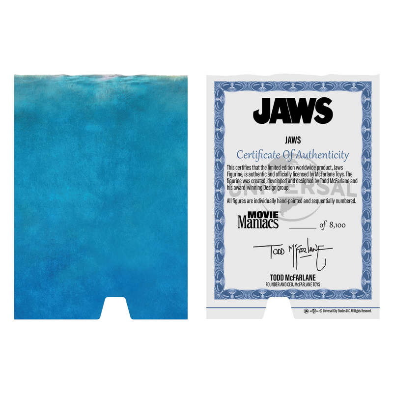 Lo Squalo Movie Maniacs Jaws 50th Anniversary Limited Edition Figure - 89624