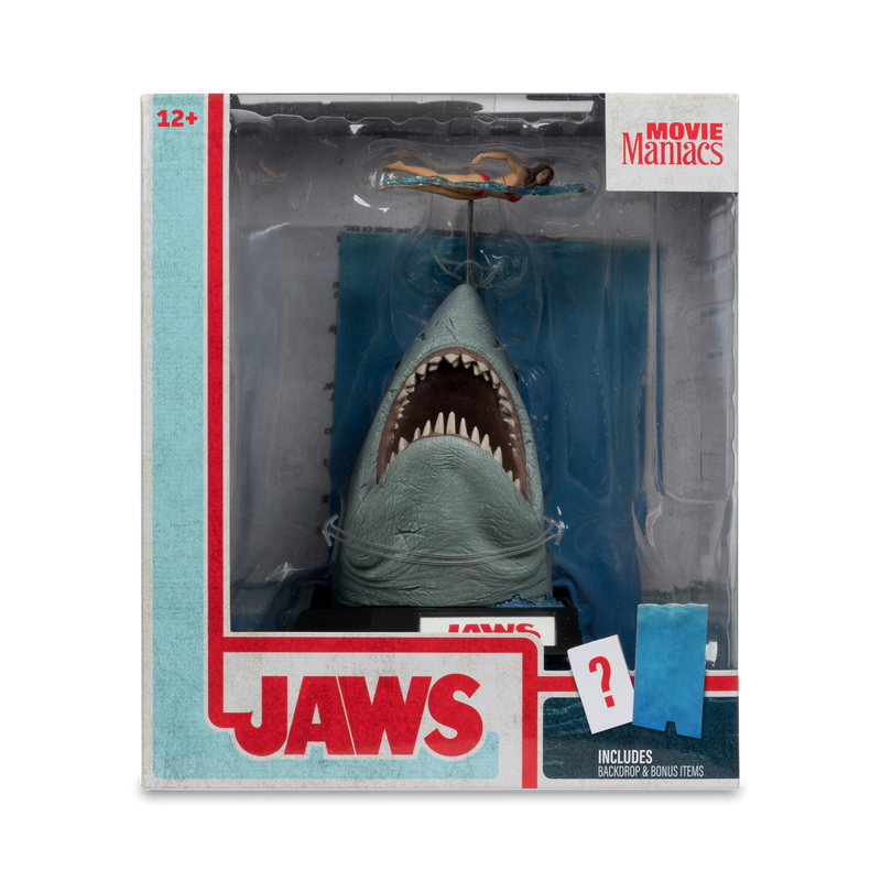 Lo Squalo Movie Maniacs Jaws 50th Anniversary Limited Edition Figure - 89625