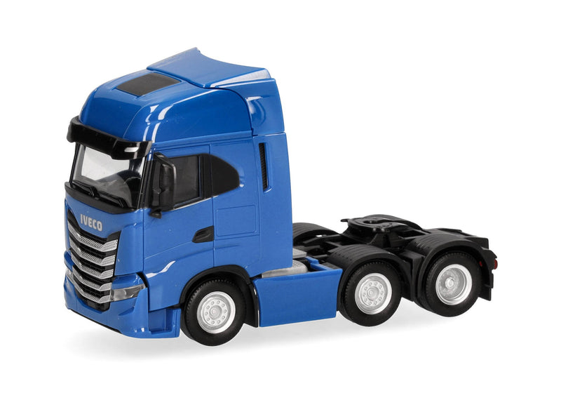 Iveco S-Way Rigid Tractor 3axles Traffic Blue 1:87 - 89650