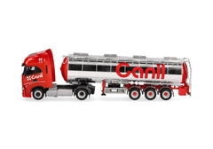 Iveco S-Way Truck with Semitrailer Chemical Tank "Canil" 1:87 - 89668