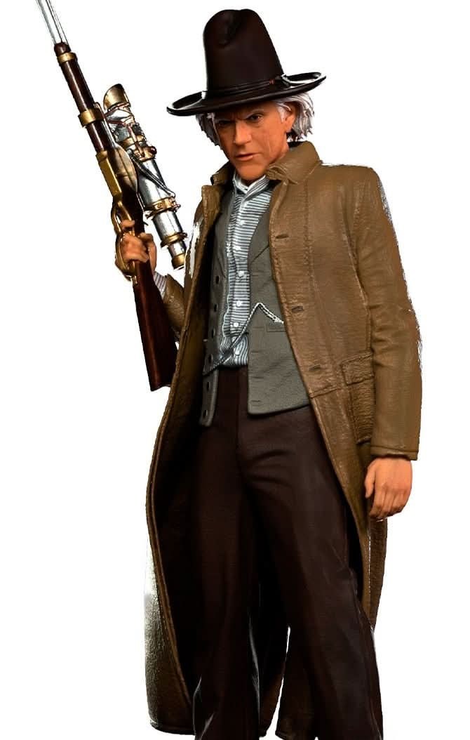 Doc Emmett Brown BTTF "Ritorno al Futuro III" Statue 1:10 - 89722