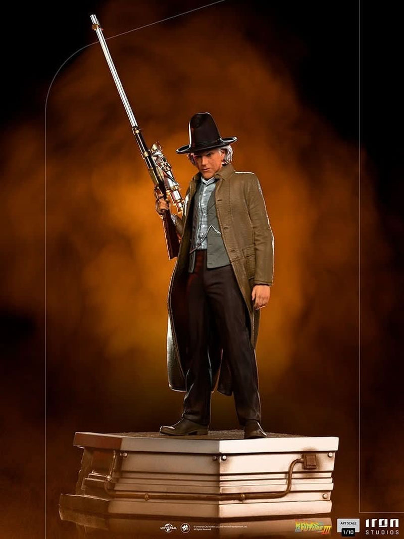 Doc Emmett Brown BTTF "Ritorno al Futuro III" Statue 1:10 - 89723