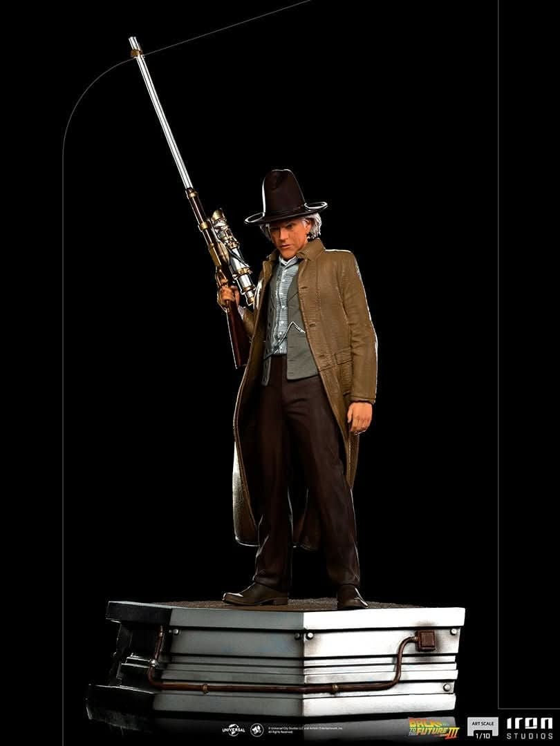Doc Emmett Brown BTTF "Ritorno al Futuro III" Statue 1:10 - 89725