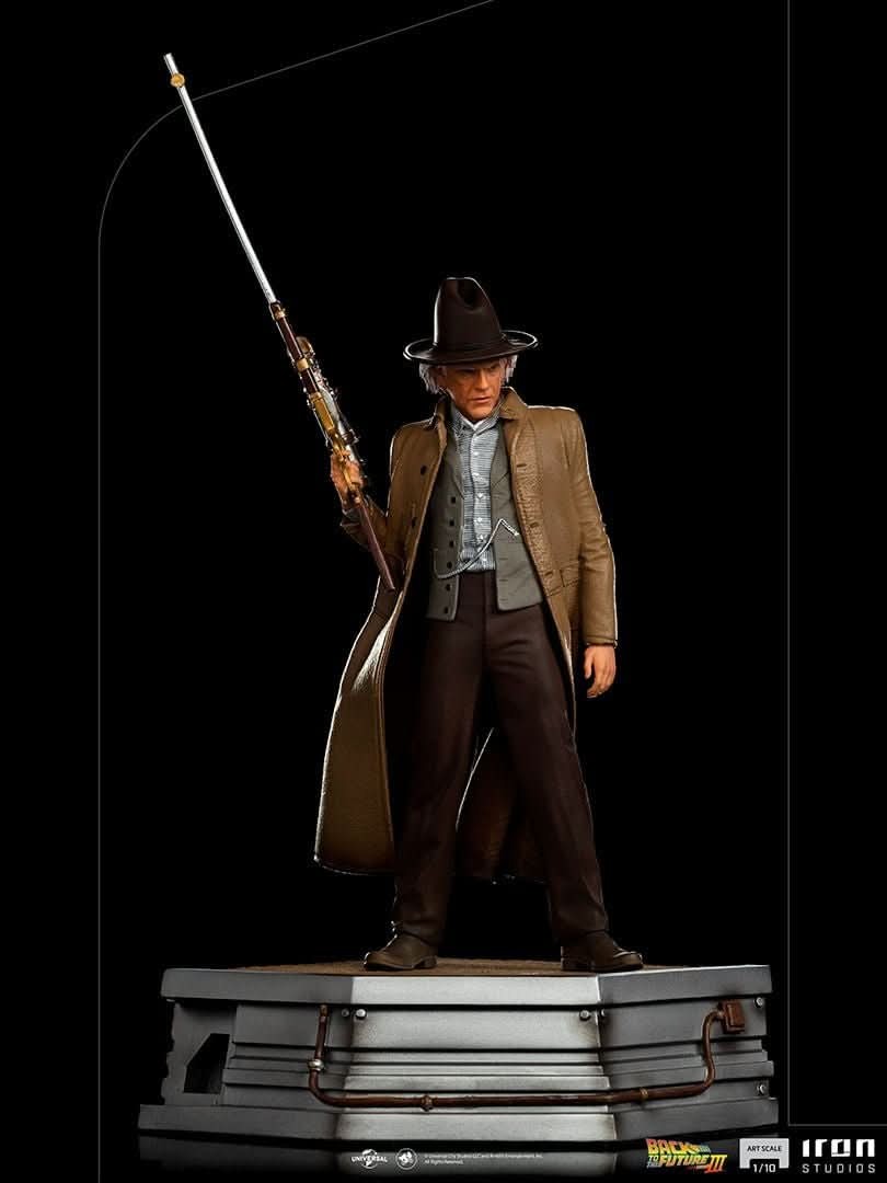 Doc Emmett Brown BTTF "Ritorno al Futuro III" Statue 1:10 - 89727