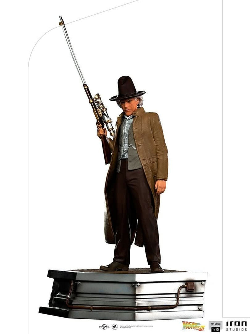 Doc Emmett Brown BTTF "Ritorno al Futuro III" Statue 1:10 - 89728