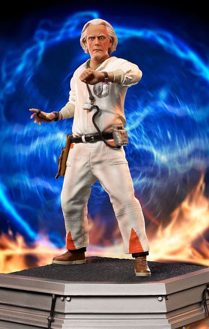 Doc Emmett Brown BTTF "Ritorno al Futuro I" Statue 1:10 - 89729