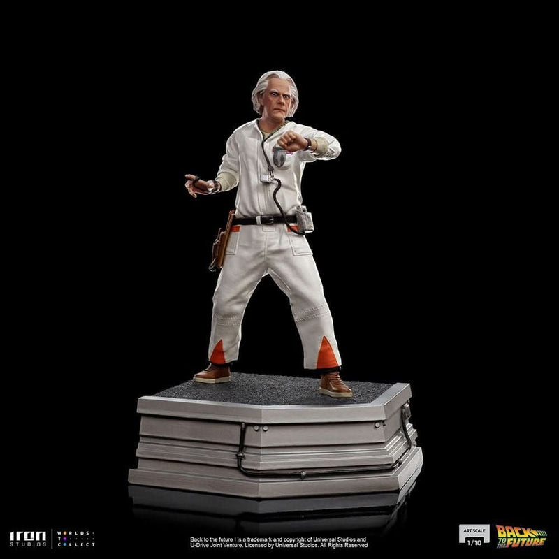 Doc Emmett Brown BTTF "Ritorno al Futuro I" Statue 1:10 - 89732