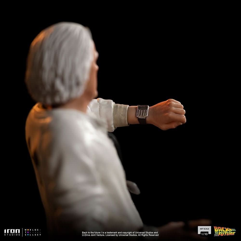 Doc Emmett Brown BTTF "Ritorno al Futuro I" Statue 1:10 - 89737
