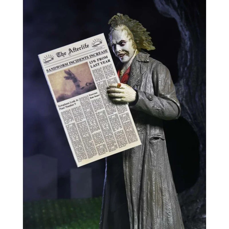 Beetlejuice 1988 Tour Guide Bio Exorcist Ultimate AF Neca - 89750