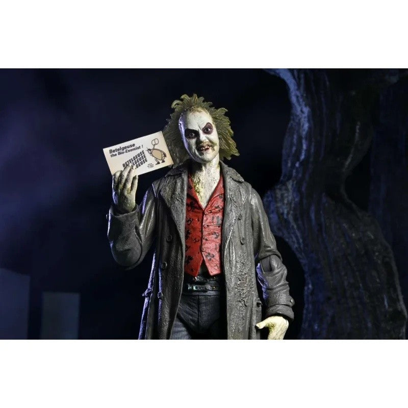 Beetlejuice 1988 Tour Guide Bio Exorcist Ultimate AF Neca - 89751