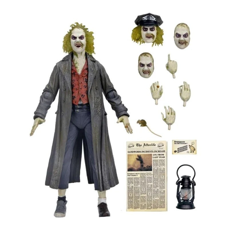 Beetlejuice 1988 Tour Guide Bio Exorcist Ultimate AF Neca - 89753