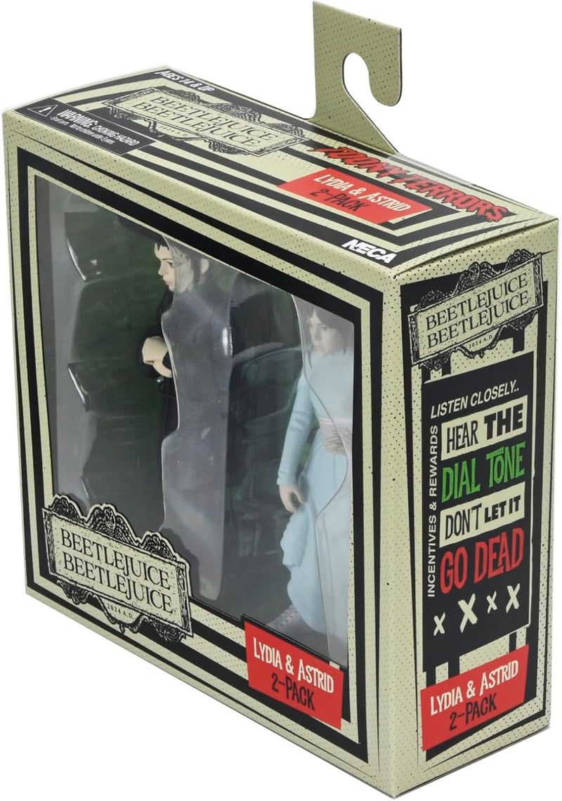 Beetlejuice 2 Toony Terror Lydia and Astrid 2 pack AF - 89758