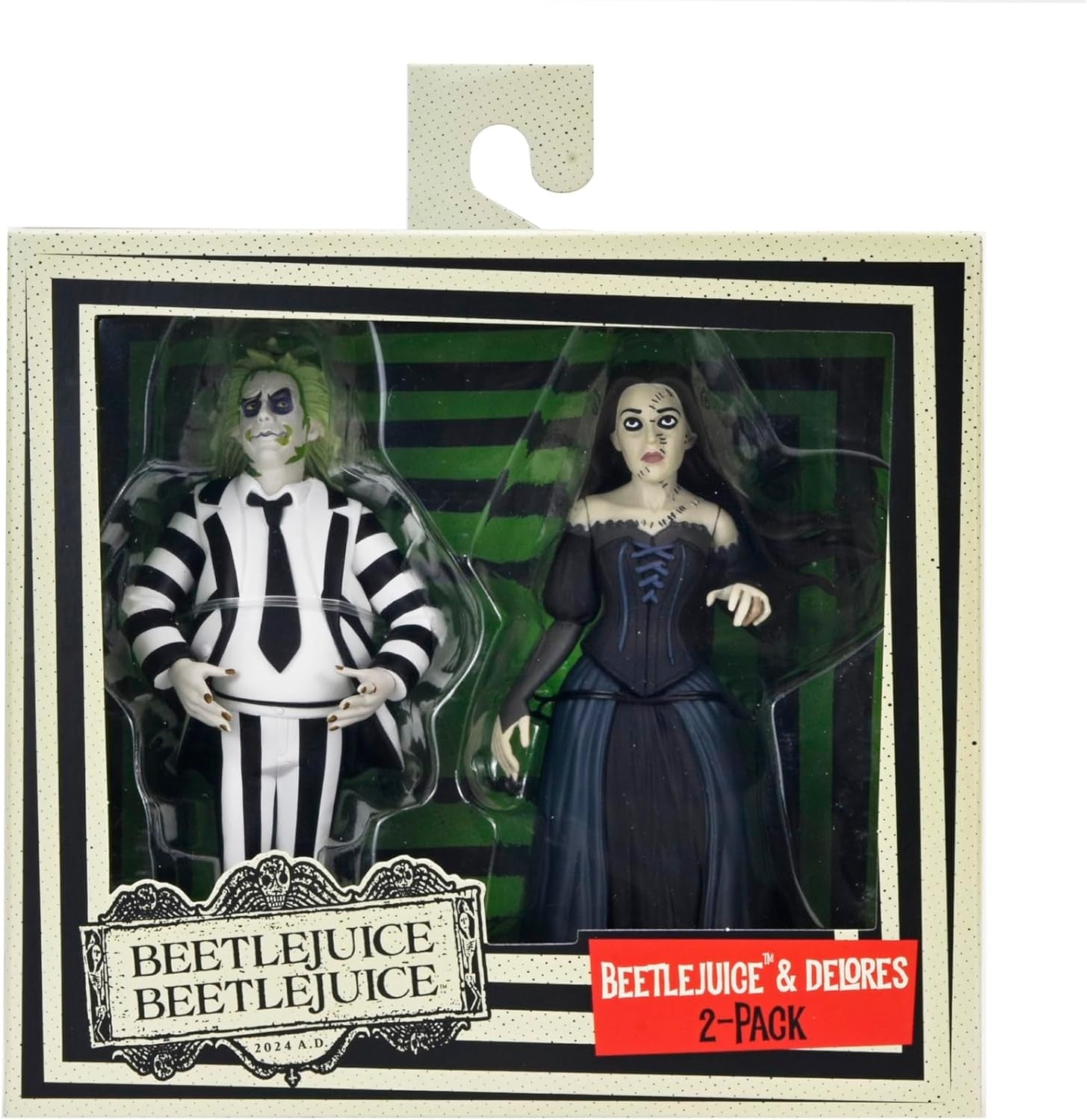 Beetlejuice 2 Toony Terror Beetlejuice and Delores 2 pack AF - 89765