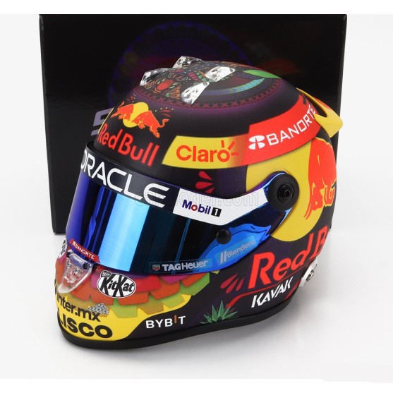 Sergio Perez Casco Schuberth Mexican GP 2023 Red Bull Racing Oracle 1:2 - 89799