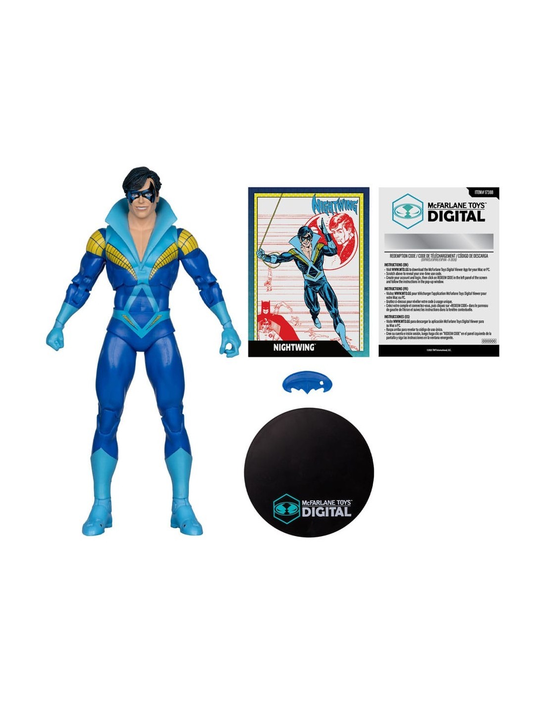 Nightwing Teen Titans McFarlane Toys Digital DC Direct - 89828
