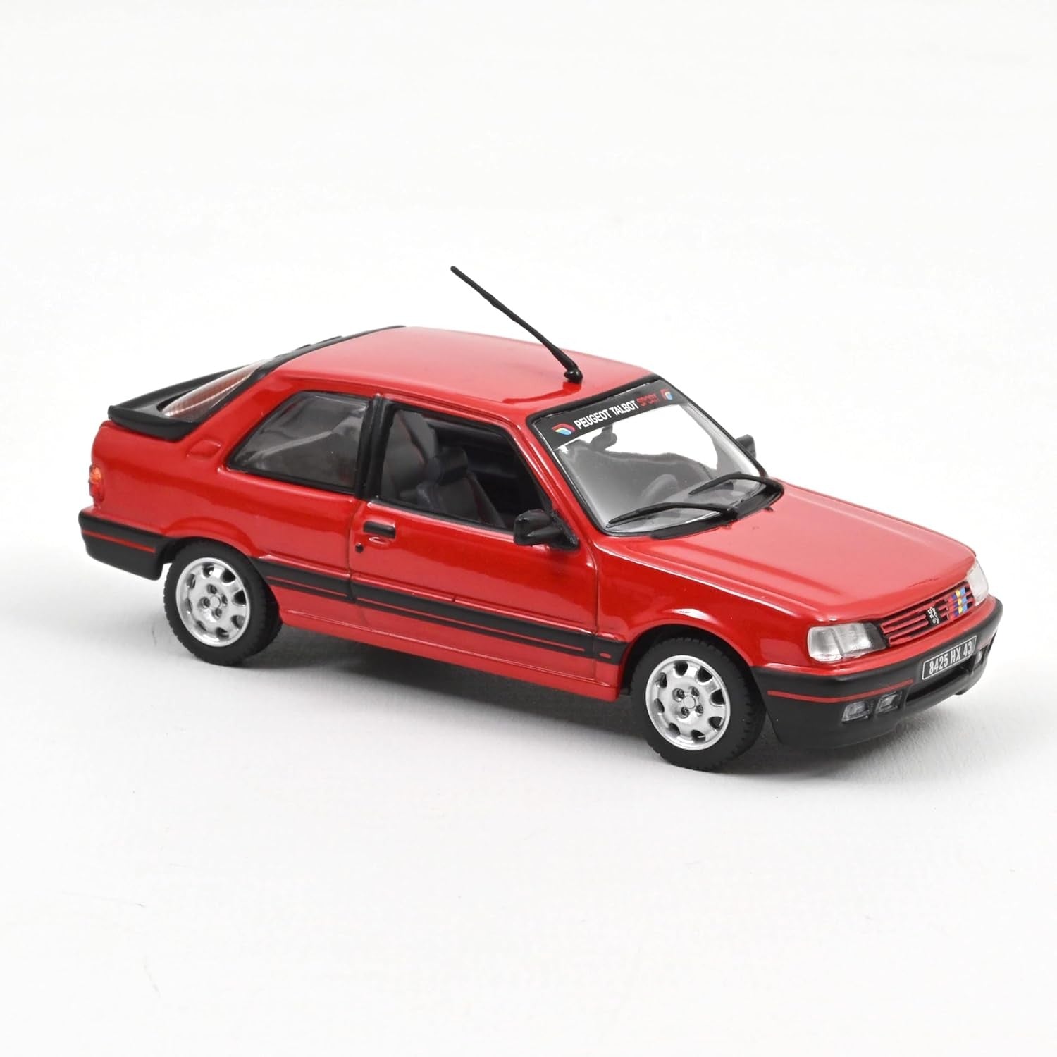 Peugeot 309 GTI 1987 Rosso Vallelunga con Deco PTS 1:43 - 89844