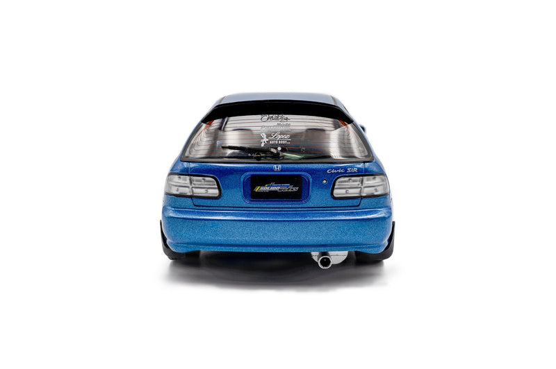 Honda Civic (EG6) SIR II Works 1991 Pearl Blue Black 1:18 - 89849