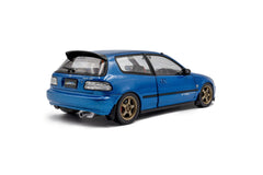 Honda Civic (EG6) SIR II Works 1991 Pearl Blue Black 1:18 - 89850