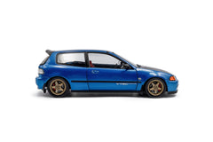 Honda Civic (EG6) SIR II Works 1991 Pearl Blue Black 1:18 - 89851