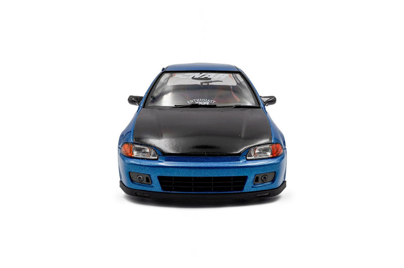 Honda Civic (EG6) SIR II Works 1991 Pearl Blue Black 1:18 - 89852