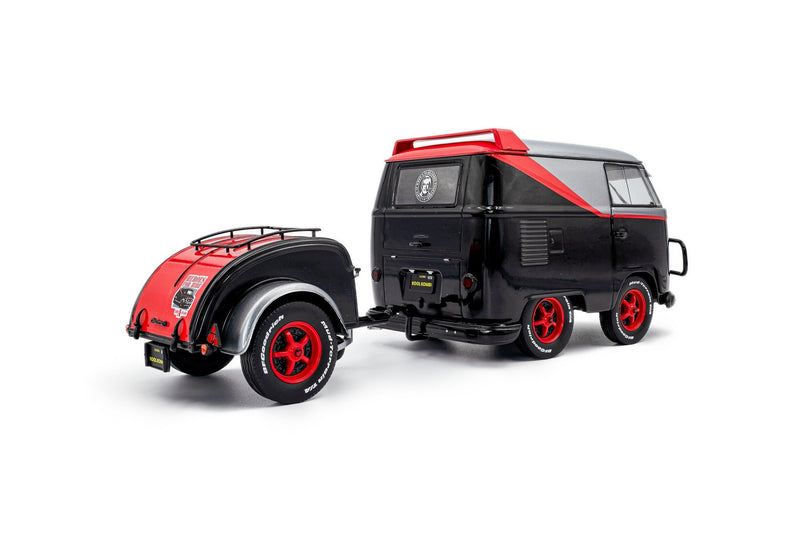 Volkswagen T1 Van Kool Combi Sport Vandura A-Team With Trailer 1:18 - 89857