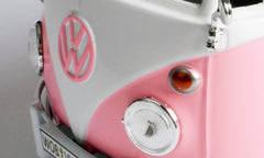 Volkswagen T2 van "Ice Cream set" Pink con rimorchio 1:24 - 8990