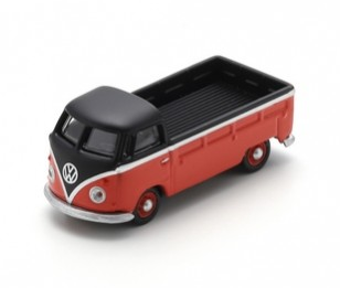 Volkswagen T1 Pickup Orange - Black 1:87 - 89906