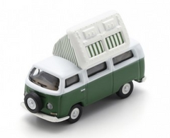 Volkswagen T2a Camping Bus Green - White 1:87 - 89907