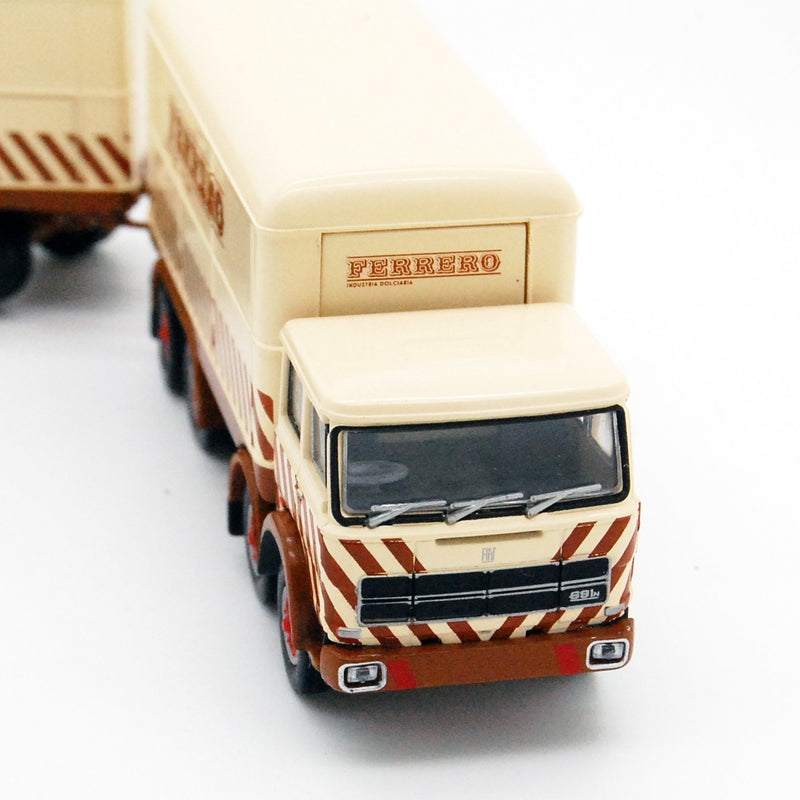 Fiat 691 Millepiedi 1970 Rimorchio Isotermico "Ferrero" 1:87 - 89908